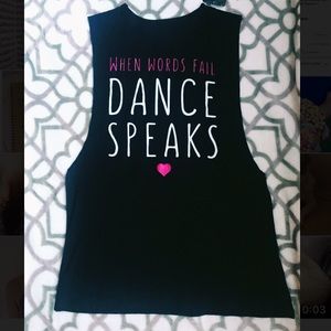 BRAND NEW Dance Muscle Tee/Tank Gia Mia Dancewear